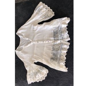 Plus size boho blouse